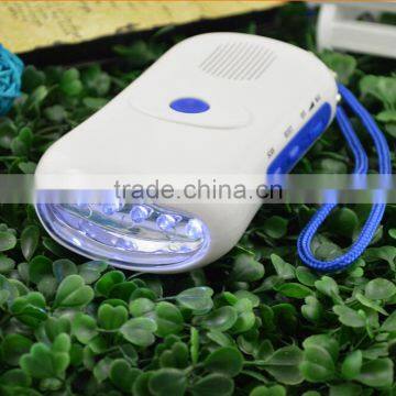 Solar Dynamo Radio Flashlight ,H0T Solar Camping Flashinglight,rechargeable Led photo-2