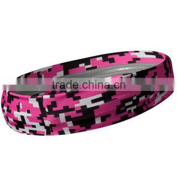 Hot selling sport cycling headbands with camouflage pattern