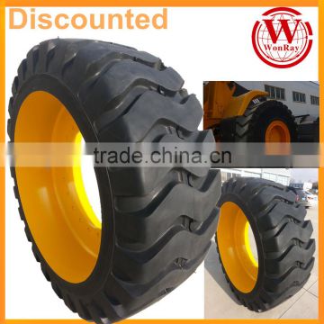 factory supply solid wheel loader tires 26.5r25 for construction machinery