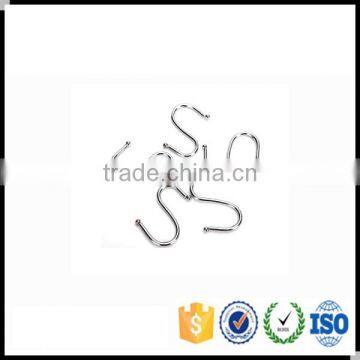 Custom decorative stainless steel hooks/various metal screw hook/type S hook