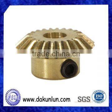 CNC Turning Customzied Brass Pinion/Brass Gear photo-6