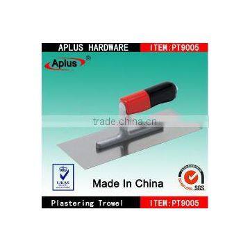 Stainless Steel Plastering Trowel With Rubber Handle