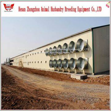 Direct Manufacturer Automatic Broiler Cage Broiler Poultry Farm House Design photo-4