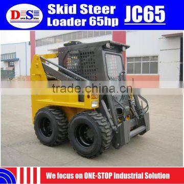 Hydraulic Joystick Super Monkey Brand JC65 Mini Skid Steer 900kg Skid Steer Tires 12x16.5 photo-4