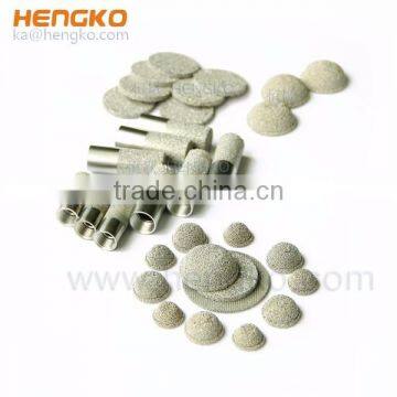 Microns Porous sintered cleanable stainless steel filter elements