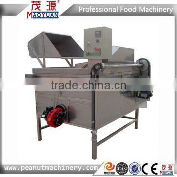 Gas nut frying machine