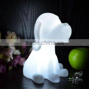 Lovely dog bedside lamps night light for baby