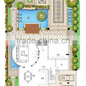 High Definition 3D Rendering Perspective And Sketch Architectural Design photo-6