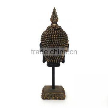 Handmade Resin Buddha Head Statue photo-5