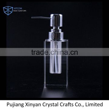 Top fashion custom design empty crystal bottle China sale