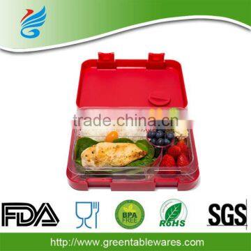 Leakproof Plastic Bento Lunch Box Container Stacking Bento Box photo-4