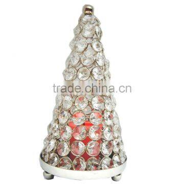Christmas centerpiece candle piller holder