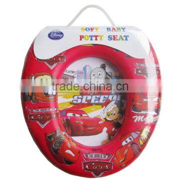 PVC Baby Toilet Potty Seat Cover,baby/kids/child's Toilet/potty Training Seat With Handles,soft Baby Toilet Seat photo-2