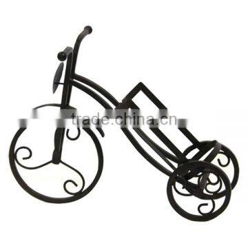 Metal Iron Bicycle Wine Rack Decorative Wine Rack Wine Bottle Holder Wholesale