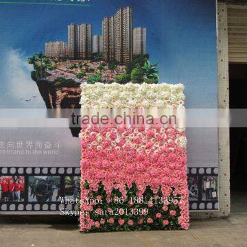SJ4001210 Silk Artificial Hydrangea/peony/rose Flower Wall Decoration Backdrop photo-2