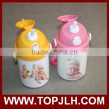 Colorful Promotion Plstic Kids School Water Bottle for Sublimation photo-4