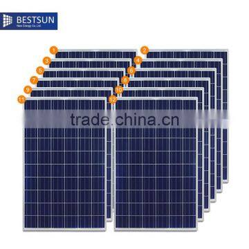 BESTSUN 12000w Solar Panel Kit 6KW 8KW Roof Mounted Solar Pannel System/solar Panel Kit 12kw photo-2