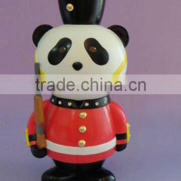 OEM panda resin polyresin figurine animal sculpture statue for home decoration birthday souvenir gift items