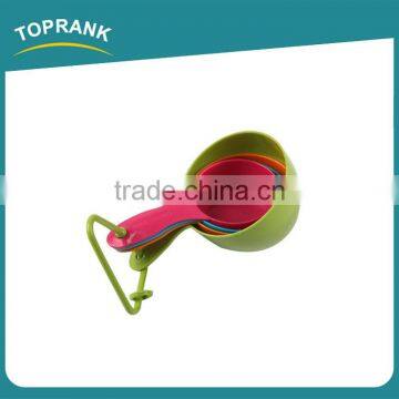 Toprank Pass SGS Tested Wholesale Colorful Plastic 4-Piece Measuring Cup Set,Measuring Cup And Spoon Set photo-2