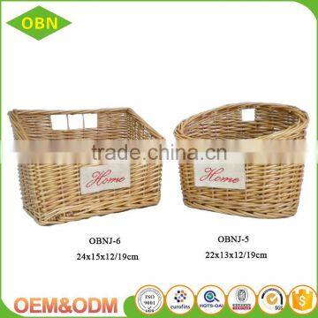 Wholesale China customized wicker rising empty handmade designer fruit bread basket