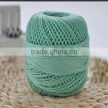 6S/2 Crochet Cotton Yarn Knitting Colorful Lace Yarn photo-5