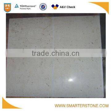 Cream limestone slabs with good quality and competitive price