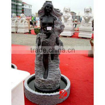 Outdoor Marble Nude Women Fountain photo-2
