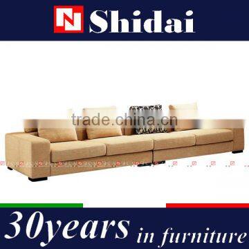 U Shaped Beige 7 Seater Low Price Sofa Furniture Set G133-RE photo-3