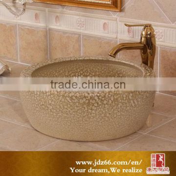 Top-quality ivory color granite-like ceramic kitchen sink