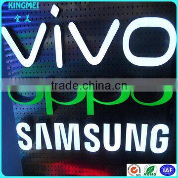KM-HP43 Custom Made Solid Colored LED Luminance Resin,acrylic Led Channel Letter Sign photo-4