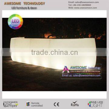 Led Illuminated Mobile Acrylic Bar Counter (BC170) photo-4