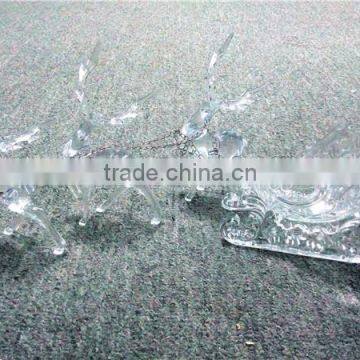 2016 Hot Sale Three Acrylic Reindeer and Sleigh Christmas Decoration photo-5