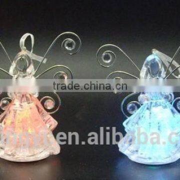 LED Lighted butterfly wings acrylic angel Xmas decoration