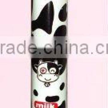 white color milk cow design wine bottle umbrella