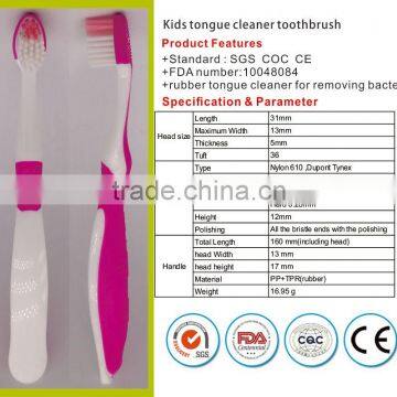 the Latest Design of Child Toothbrun Csh in 2016 Toothbrush Manufacturer in China photo-2
