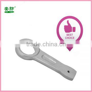 non magnetic slugging ring spanner,hammer ring spanner