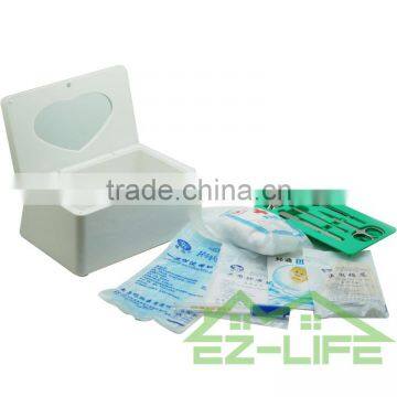 High Quality Plastic Medical Cabinet First Aid Plastic Manufaturer Small Keyboard Storage Box/kit With Lock and Layers