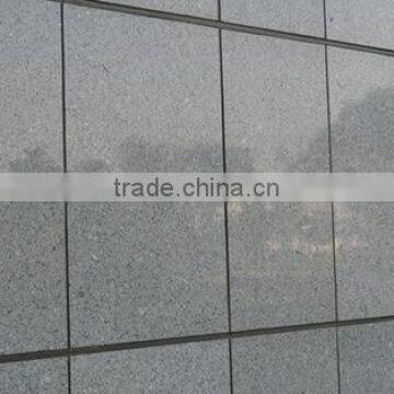 granite exterior wall