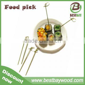 Factory Wholesale Knotted Bamboo Skewer With Twisted photo-2