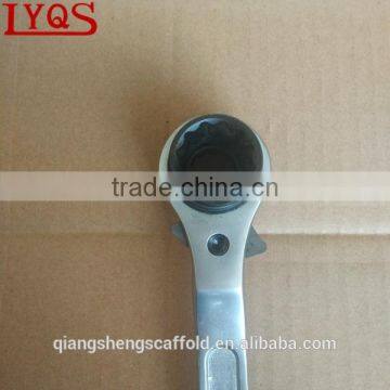 CRV Head Carbon Steel Handle Ratchet Podger Wrench photo-2