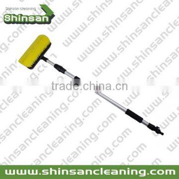 car wash brush with long handle/car cleaning brush/telescopic car wash brush