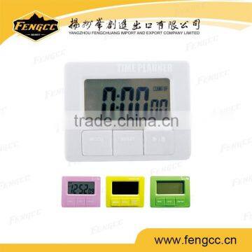2016 Simple Fashion Muti-function ABS LCD Display Digital Desktop Alarm Clock photo-3
