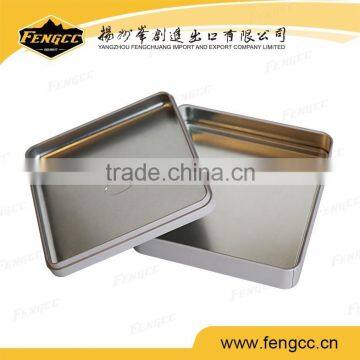 New coming 2016 hot product factory price rectangular metal cd tin box