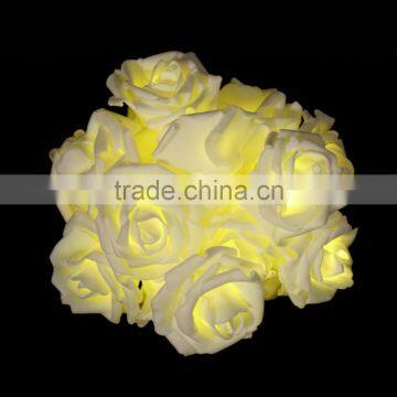 Fashion Holiday Lighting 20 LED Novelty Rose Flower Fairy String Lights Wedding Garden Party Christmas Decoration Hot Selling photo-5