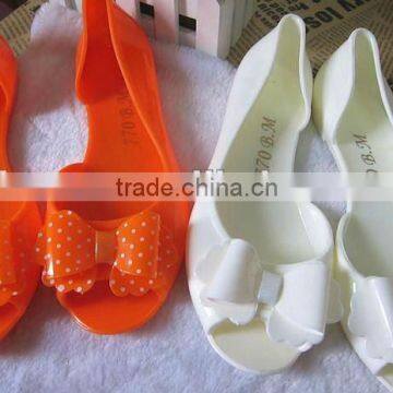 New popular ladies jelly shoe