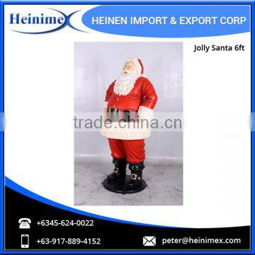 Premium Quality Christmas Decoration Jolly Santa 6ft