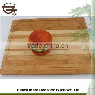 Hot Selling Eco-friendly Natural Square Bamboo Cuttingboard photo-4