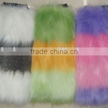 100%acrylic fluffy Legwarmers