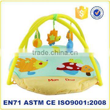 Wholesale Custom 100% Cotton Baby Gym Play Mat