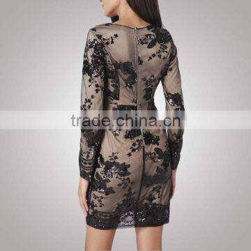 Ladies Clothes Thin Free Shipping Hot Sexy Style Dress Sewing Pattern With Cheap Price photo-3